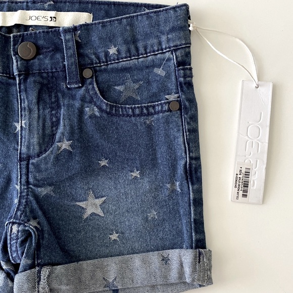Joe’s Jeans Girls Shorts Stars New - Picture 5 of 9
